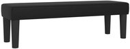 Shumee Lavice černá 100 × 30 × 30 cm umělá kůže - Lavice