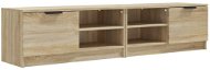 Shumee TV skříňky 2 ks dub sonoma 80 × 35 × 36,5 cm kompozitní dřevo - TV Table