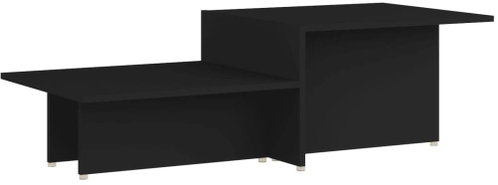Shumee Konferenční stolek černý 111,5 × 50 × 33 cm dřevotříska - Coffee Table - Main image