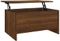 Shumee Konferenčný stolík hnedý dub 80 × 55,5 × 41,5 cm kompozitné drevo - Konferenčný stolík
