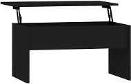 Shumee Konferenčný stolík čierny 80 × 50,5 × 41,5 cm kompozitné drevo - Konferenčný stolík