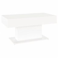 Shumee Konferenčný stolík biely 96 × 50 × 45 cm drevotrieska - Konferenčný stolík