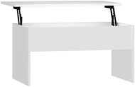 Konferenčný stolík Shumee Konferenčný stolík biely 80 × 50,5 × 41,5 cm kompozitné drevo - Konferenční stolek