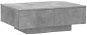 Shumee Konferenčný stolík betónovo sivý 90 × 60 × 31 cm drevotrieska - Konferenčný stolík