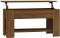 Shumee Konferenční stolek hnědý dub 101 × 49 × 52 cm kompozitní dřevo - Konferenční stolek