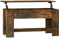 Shumee Konferenční stolek kouřový dub 101 × 49 × 52 cm kompozitní dřevo - Konferenční stolek