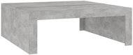 Shumee Konferenční stolek betonově šedý 100 × 100 × 35 cm dřevotříska - Coffee Table