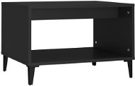 Shumee Konferenční stolek černý 60 × 50 × 40 cm kompozitní dřevo - Konferenční stolek