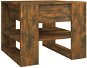 Shumee Konferenčný stolík dymový dub 55,5 × 55 × 45 cm kompozitné drevo - Konferenčný stolík