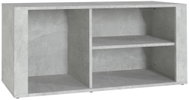 Shumee Botník 100 × 35 × 45 cm, betonově šedý - Botník