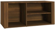 Shumee Botník 100 × 35 × 45 cm, hnědý dub - Botník