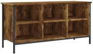 Shumee Botník 100 × 35 × 50 cm, kouřový dub - Botník