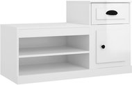 Shumee Botník 100 × 42 × 60 cm, bílý s vysokým leskem - Botník
