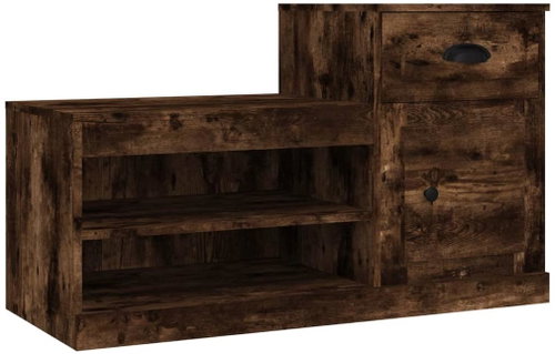 Shumee Botník 100 × 42 × 60 cm, kouřový dub - Botník - Main image