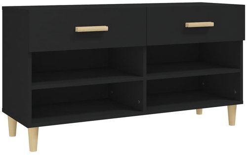 Shumee Botník 102 × 35 × 55 cm, 812817, černý - Botník - Main image