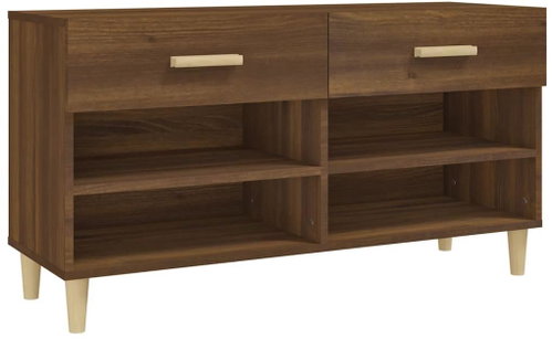 Shumee Botník 102 × 35 × 55 cm, 817569, hnědý dub - Botník - Main image