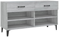 Shumee Botník 102 × 35 × 55 cm, 817571, šedý sonoma - Botník