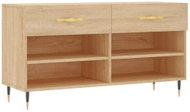 Shumee Botník 102 × 35 × 55 cm, 829719, dub sonoma - Botník