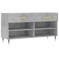 Shumee Botník 102 × 35 × 55 cm, 829720, betonově šedý - Botník