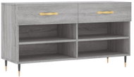 Shumee Botník 102 × 35 × 55 cm, 829722, šedý sonoma - Botník