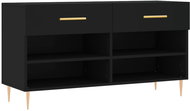 Shumee Botník 102 × 35 × 55 cm, 829725, černý - Botník