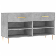 Shumee Botník 102 × 35 × 55 cm, 829728, betonově šedý - Botník