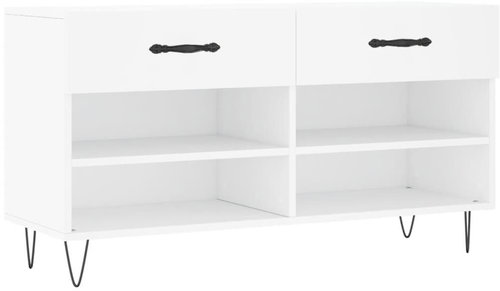 Shumee Botník 102 × 35 × 55 cm, 829732, bílý - Botník - Main image