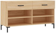 Shumee Botník 102 × 35 × 55 cm, 829743, dub sonoma - Botník