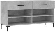 Shumee Botník 102 × 35 × 55 cm, 829744, betonově šedý - Botník