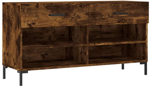 Shumee Botník 102 × 35 × 55 cm, 829745, kouřový dub - Botník - Main image