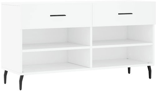 Shumee Botník 102 × 35 × 55 cm, 829756, bílý - Botník - Main image