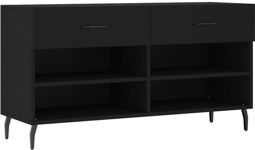 Shumee Botník 102 × 35 × 55 cm, 829757, černý - Botník - Main image