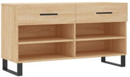 Shumee Botník 102 × 35 × 55 cm, 829767, dub sonoma - Botník