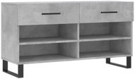 Shumee Botník 102 × 35 × 55 cm, 829768, betonově šedý - Botník
