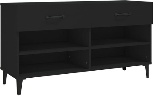 Shumee Botník 102 × 35 × 55 cm, černý - Botník - Main image