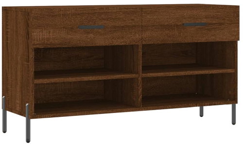 Shumee Botník 102 × 35 × 55 cm, hnědý dub - Botník - Main image