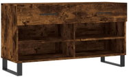 Shumee Botník 102 × 35 × 55 cm, kouřový dub - Botník