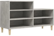 Shumee Botník 102 × 36 × 60 cm, 819728, betonově šedý - Botník