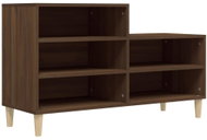 Shumee Botník 102 × 36 × 60 cm, 819731, hnědý dub - Botník