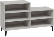 Shumee Botník 102 × 36 × 60 cm, 819736, betonově šedý - Botník