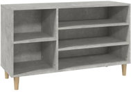 Shumee Botník 102 × 36 × 60 cm, 819744, betonově šedý - Botník