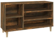 Shumee Botník 102 × 36 × 60 cm, 819745, kouřový dub - Botník
