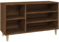 Shumee Botník 102 × 36 × 60 cm, 819747, hnědý dub - Botník
