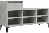 Shumee Botník 102 × 36 × 60 cm, 821216, betonově šedý - Botník
