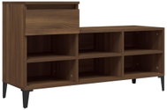 Shumee Botník 102 × 36 × 60 cm, 821219, hnědý dub - Botník
