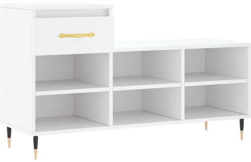 Shumee Botník 102 × 36 × 60 cm, 831356, bílý - Botník - Main image