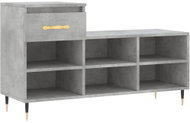 Shumee Botník 102 × 36 × 60 cm, 831360, betonově šedý - Botník