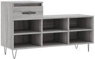 Shumee Botník 102 × 36 × 60 cm, 831370, šedý sonoma - Botník