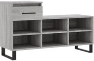 Shumee Botník 102 × 36 × 60 cm, 831378, šedý sonoma - Botník
