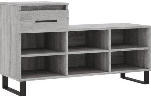 Shumee Botník 102 × 36 × 60 cm, 831378, šedý sonoma - Botník - Main image